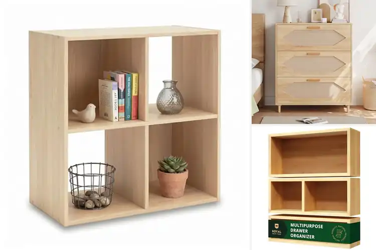 Detailed view of Best Natural Wood Organizers