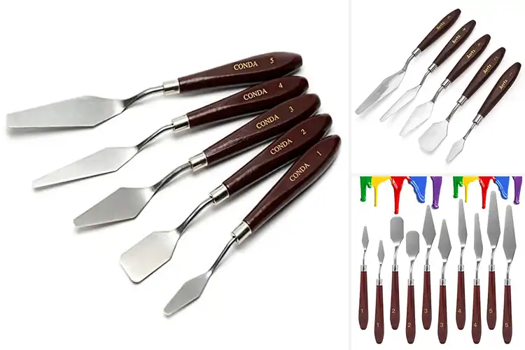 Detailed view of Best Oil And Acrylic Painting Knives