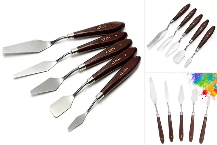 Detailed view of Best Oil Painting Palette Knives