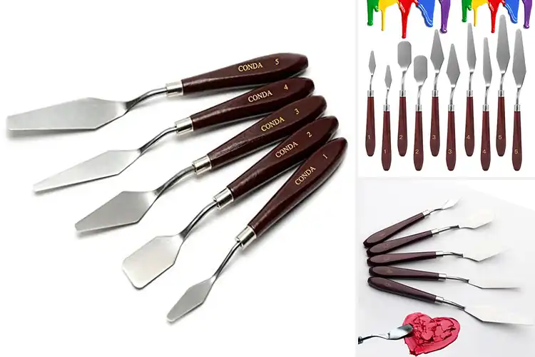 Detailed view of Best Oil Painting Spatulas: Top 10 Picks for Masterful Art