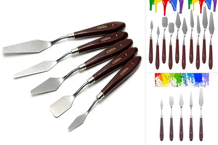 Detailed view of Best Paint Mixing Knives for Smooth, Effortless Blending