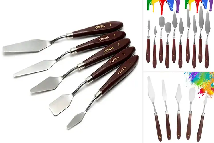 Detailed view of Best Painting Knives: Top 10 Tools to Master Your Art Today