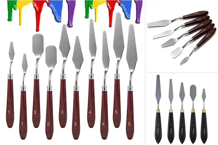 Detailed view of Best Palette Knife Sets