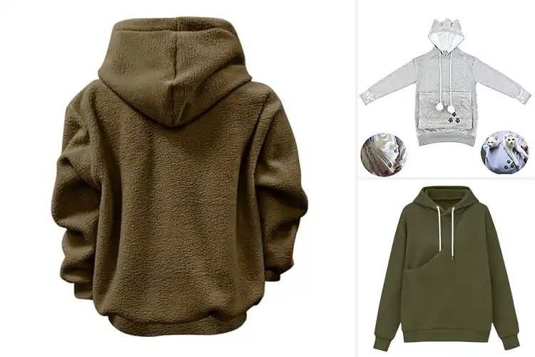 Detailed view of Best Pet Carrier Hoodies