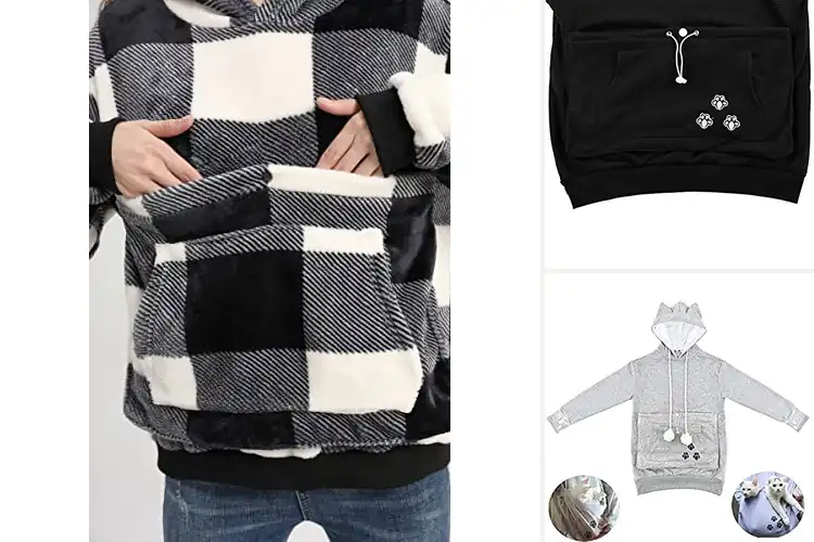 Detailed view of Best Pet Pouch Clothing for Cozy Comfort & Hands-Free Style