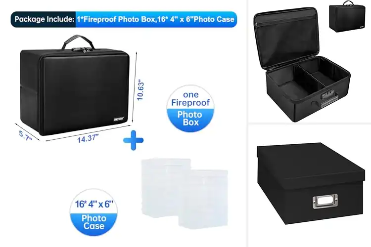Detailed view of Best Photo Safe Storage Boxes