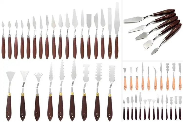 Detailed view of Best Professional Palette Knife Sets