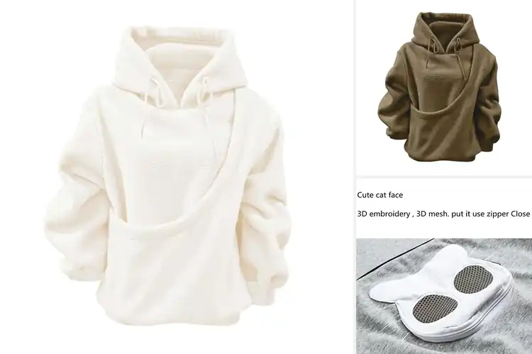 Detailed view of Best Puppy Carrier Hoodies