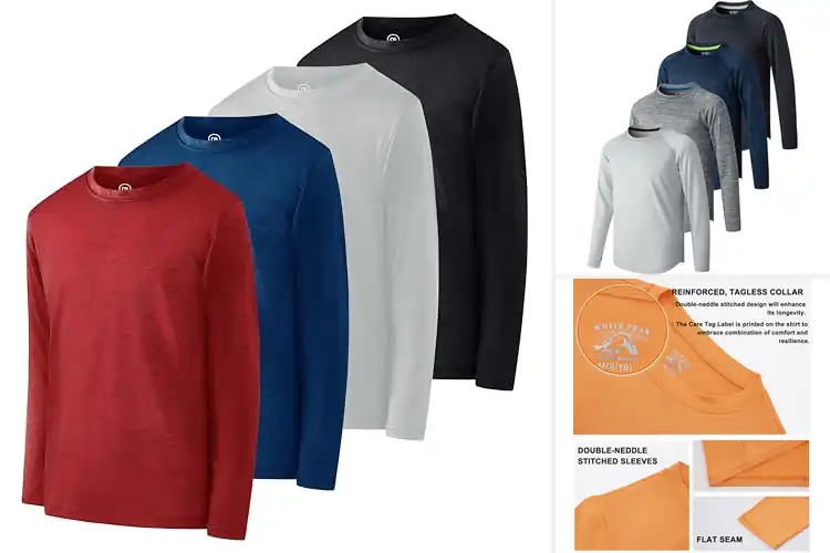 Detailed view of Best Quick Dry Long Sleeve Shirts For Boys
