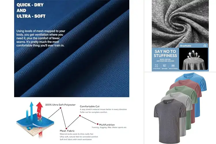 Detailed view of Best Quick Dry Shirts: Stay Cool & Comfortable All Day