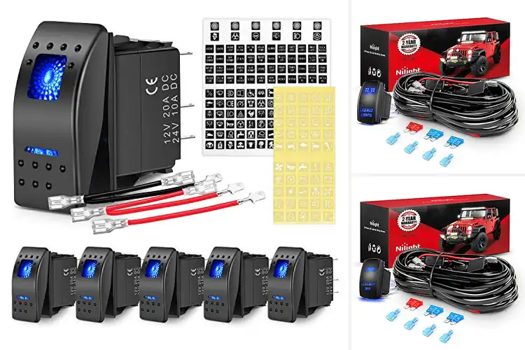 Detailed view of Best Rocker Switch Kits