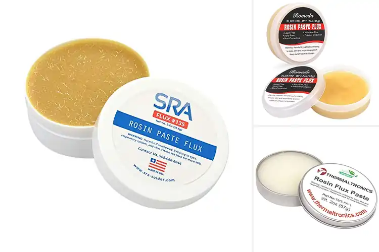 Detailed view of Best Rosin Flux Pastes