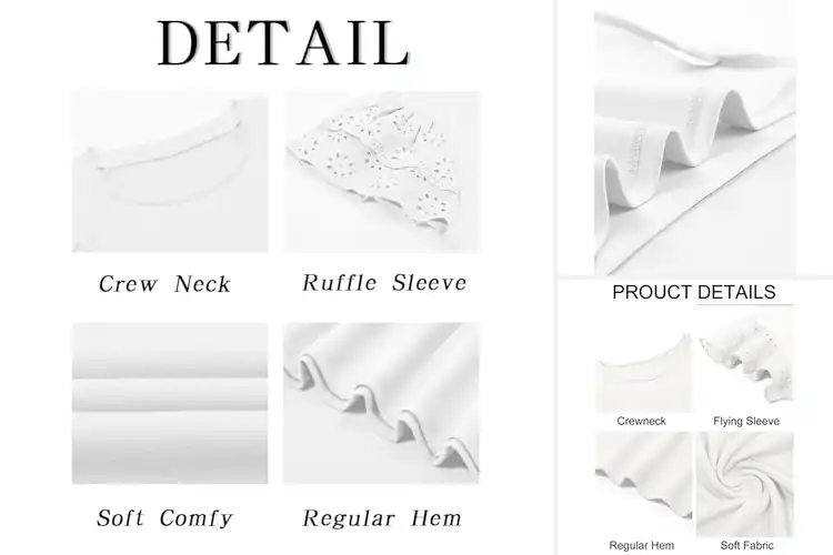 Detailed view of Best Ruffle Tops For Kids: Cute Styles They’ll Love Wearing