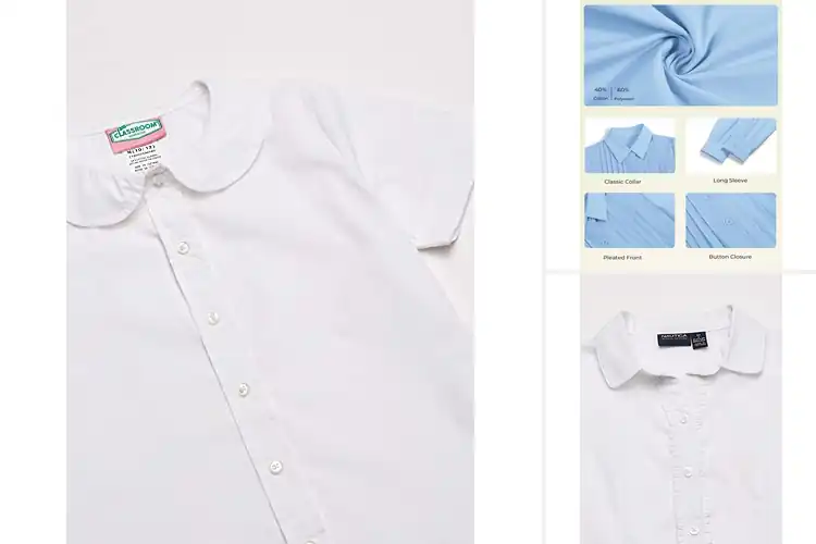 Detailed view of Best School-Friendly Blouses
