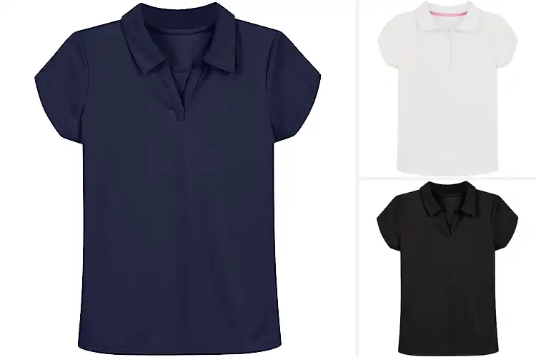 Detailed view of Best School Girls Shirts