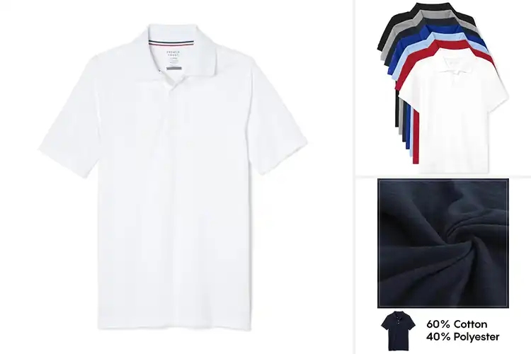 Detailed view of Best School Shirts: Soft, Comfy Picks Kids Love