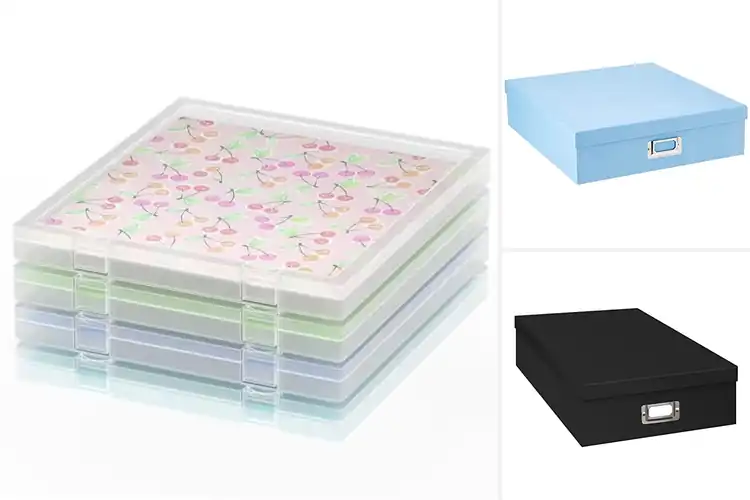 Detailed view of Best Scrapbook Storage Boxes