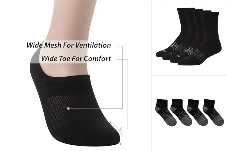 Detailed view of Best Seamless-Toe Socks for All‑Day Comfort