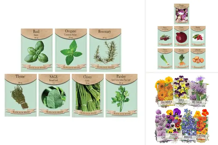 Detailed view of Best Seed Pack Includes 7 Varieties