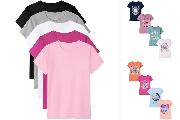 Detailed view of Best Short Sleeve Girls Shirts