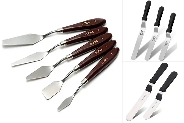 Detailed view of Best Spatula Knives