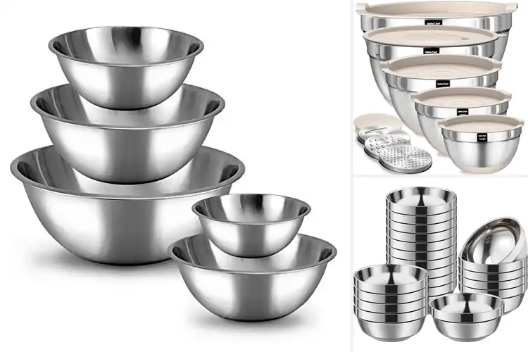 Detailed view of Best Stainless Steel Bowls