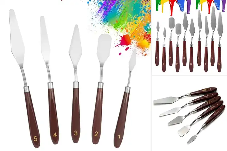 Detailed view of Best Starter Palette Knife Set: Your Artistry Unleashed