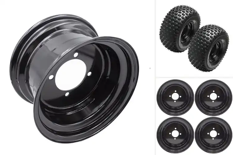 Detailed view of Best Steel ATV Rims