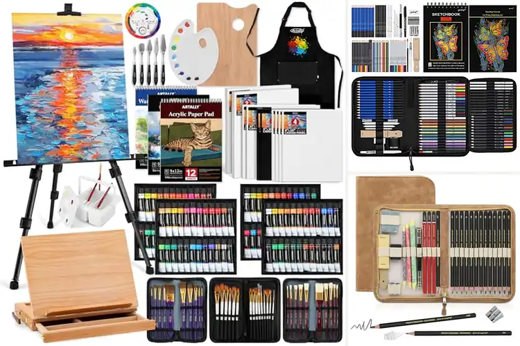 Detailed view of Best Studio Art Supply Sets