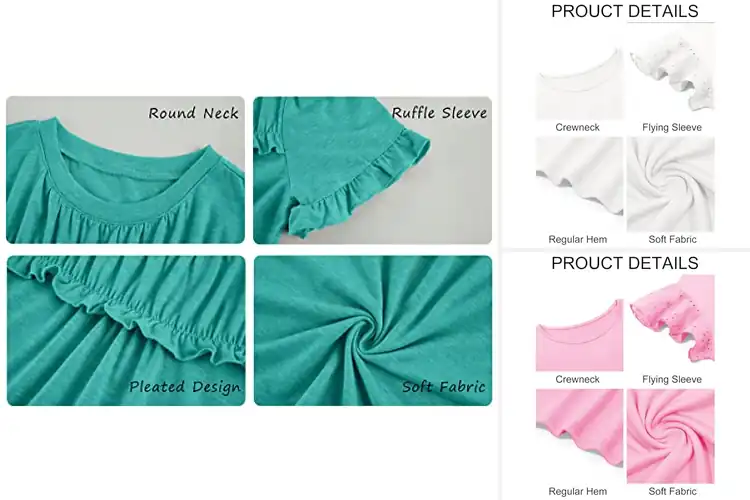 Detailed view of Best Summer Girls Blouses: Cool, Cute & Comfy Picks