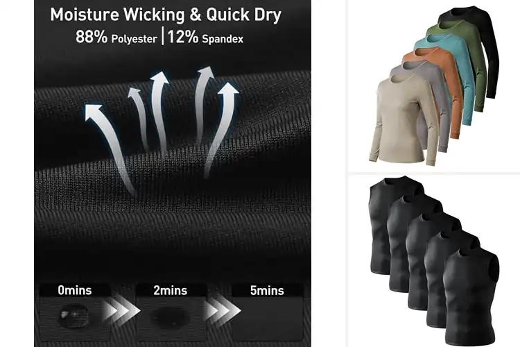 Detailed view of Best Team Base Layer Tops for Ultimate Comfort & Performance