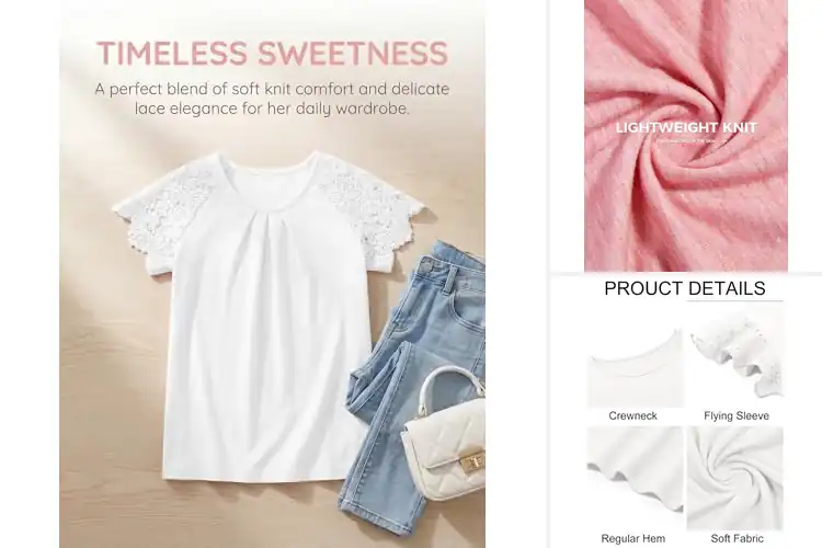 Detailed view of Best Teen Ruffle Shirts: Trendy Picks for Effortless Style