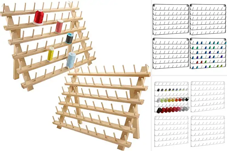 Detailed view of Best Thread Racks: Top 10 Picks for Organized Sewing Spaces