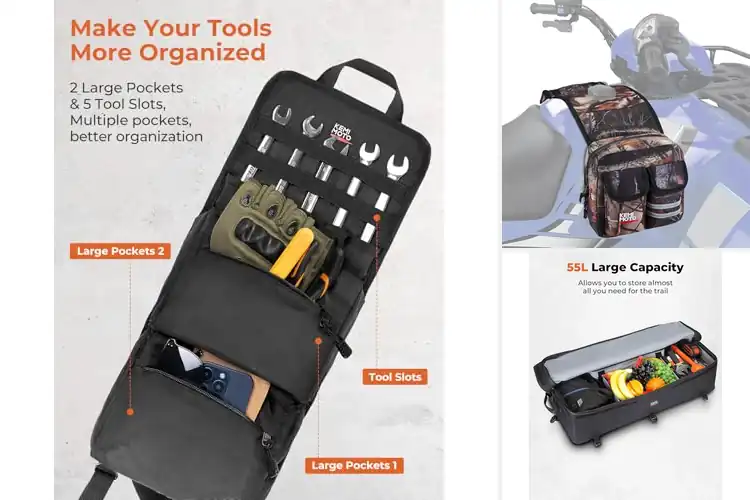 Detailed view of Best Tool-Free Installation ATV Bags