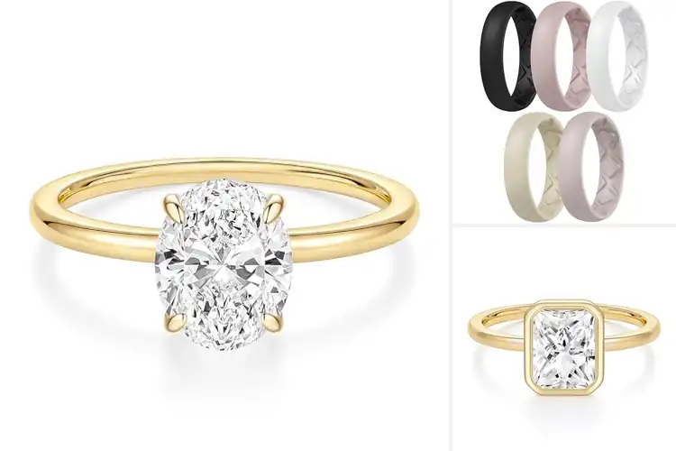 Detailed view of Best Travel Wedding Rings
