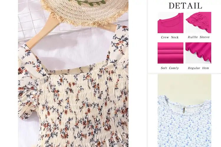 Detailed view of Best Tween Blouses