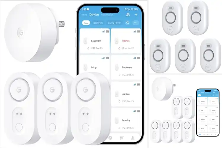 Detailed view of Best Water Damage Sensors