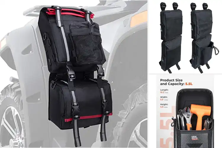 Detailed view of Best Water-Resistant ATV Fender Bags