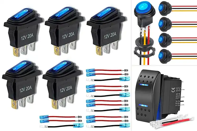 Detailed view of Best Waterproof Rocker Switches