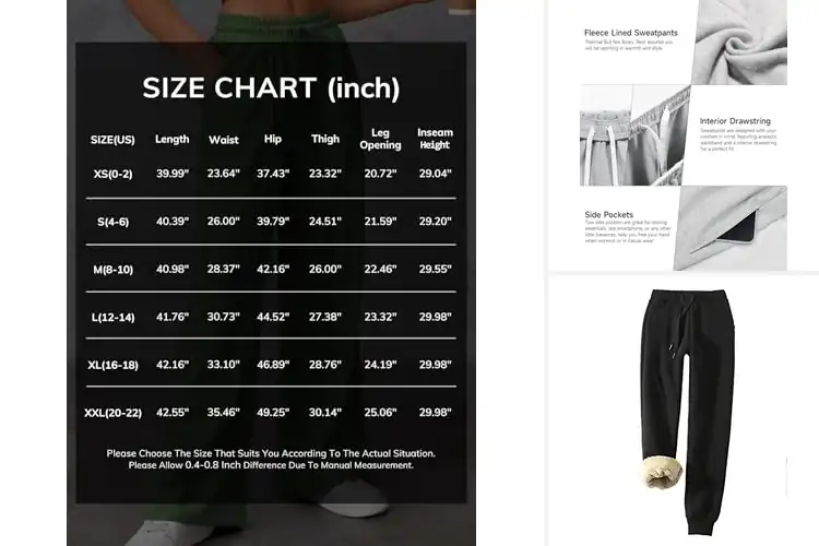 Detailed view of Best Winter Bottoms: 10 Cozy Picks to Stay Warm & Stylish