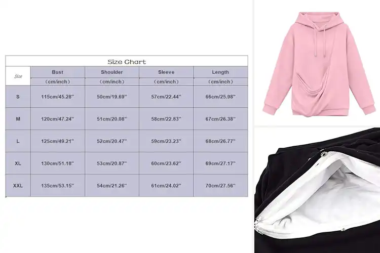 Detailed view of Best Womens Pet Hoodie