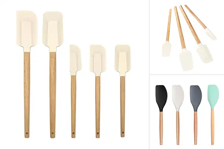 Detailed view of Best Wooden Handle Spatulas